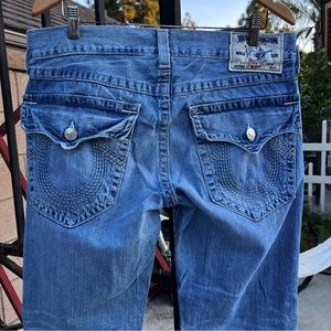 Vintage True Religion Straight Leg Denim Jeans